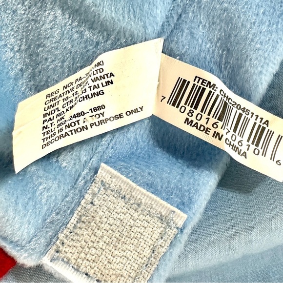 Christmas Tree Skirt With Santa Claus, Snowman, Penguin, and Polar Bear 47” - Picture 7 of 8